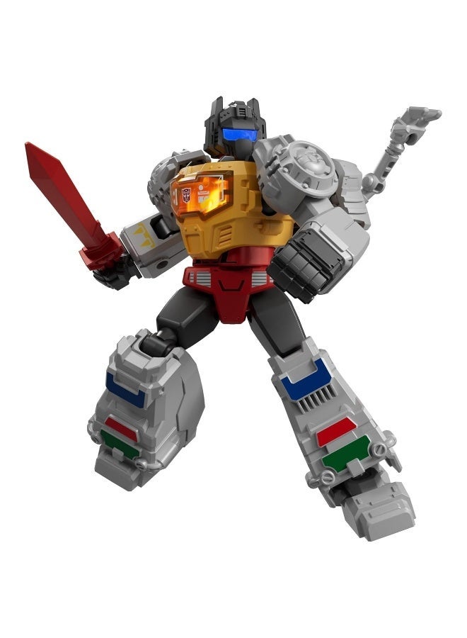 BLOKEES Transformers Shining Version 02 Building Kit | Shining 1985 Collectible Action Figure Block Toy with Glowing Chest & Eyes | Licensed Model for Kids & Adults | STEM Construction & Display - Image 5